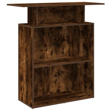 vidaXL Γραφείο υποδοχής 100x40x104cm Επεξεργασμένο Ξύλο 1 τεμ.