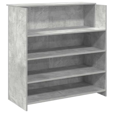 vidaXL Γραφείο υποδοχής 100x50x103,5cm Επεξεργασμένο Ξύλο 1 τεμ.