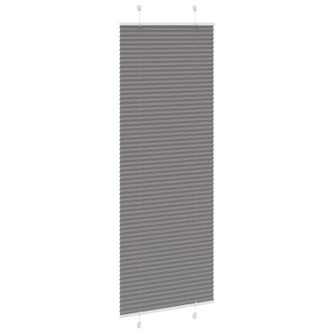 vidaXL Πλισέ περσίδα Ανθρακί 70x200 cm Πλάτος υφάσματος 69,4 cm