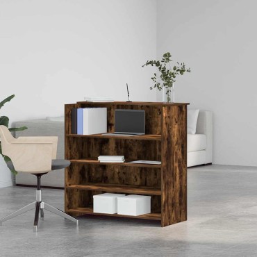 vidaXL Γραφείο υποδοχής 100x50x103,5cm Επεξεργασμένο Ξύλο 1 τεμ.