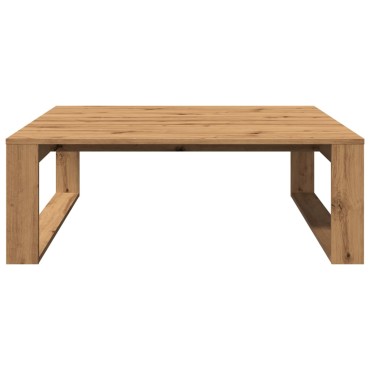 vidaXL Τραπεζάκι Σαλονιού Artisan Δρυς 100x100x35cm Επεξ. Ξύλο 1 τεμ.