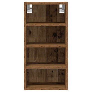 vidaXL Κρεμαστό Ντουλάπι "Riga" Παλιό Ξύλο 30x29,5x60cm από Τεχνητό Ξύλο 1 τεμ.