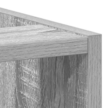 vidaXL Ντουλάπι "Riga" Γκρι Sonoma 20x44,5x81,5cm από Τεχνητό Ξύλο 1 τεμ.