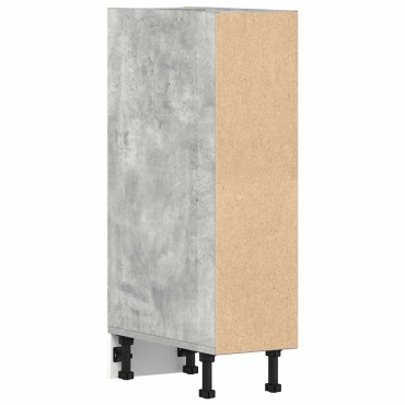vidaXL Ντουλάπι "Riga" Γκρι από Σκυρόδεμα 20x44,5x81,5cm από Τεχνητό Ξύλο 1 τεμ.