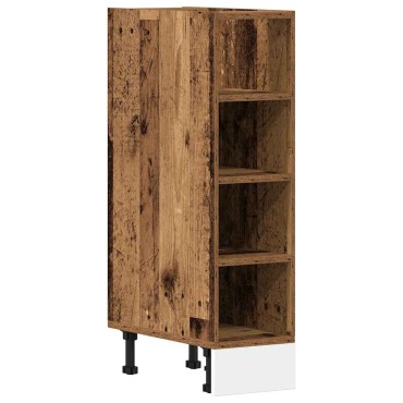 vidaXL Κάτω ντουλάπι Riga Παλιό ξύλο 20x44,5x81,5cm