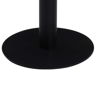 vidaXL Τραπέζι Bistro Σκούρο Καφέ από MDF 60x75cm 1 τεμ.