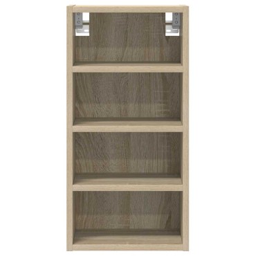 vidaXL Κρεμαστό Ντουλάπι "Riga" Ξύλο Sonoma Δρυς 30x29,5x60cm από Τεχνητό Ξύλο 1 τεμ.
