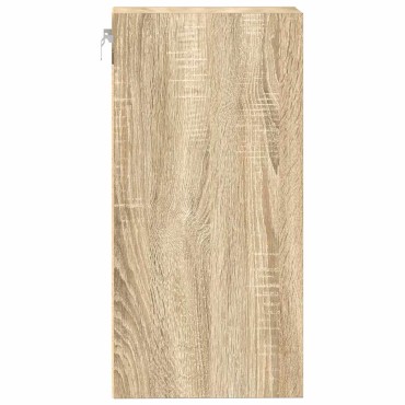 vidaXL Κρεμαστό Ντουλάπι "Riga" Ξύλο Sonoma Δρυς 30x29,5x60cm από Τεχνητό Ξύλο 1 τεμ.