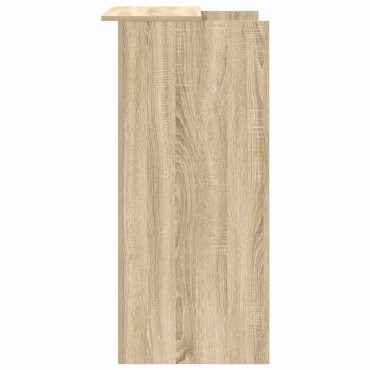 vidaXL Γραφείο Υποδοχής από Ξύλο Sonoma Δρυς 55x50x103,5cm από Τεχνητό Ξύλο 1 τεμ.