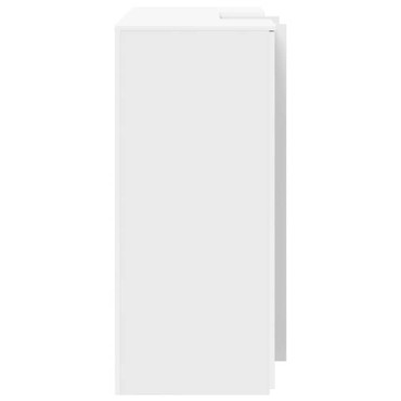 Γραφείο υποδοχής vidaXL Λευκό 135x50x103,5cm Κατασκευασμένο ξύλο 1 τεμ.