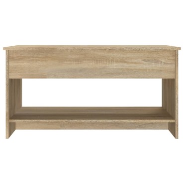 vidaXL Τραπεζάκι Σαλονιού Sonoma Δρυς 102x50x52,5cm Επεξεργ. Ξύλο 1 τεμ.