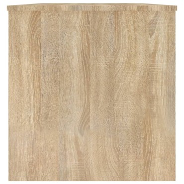vidaXL Τραπεζάκι Σαλονιού Sonoma Δρυς 102x50x52,5cm Επεξεργ. Ξύλο 1 τεμ.