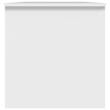 vidaXL Τραπεζάκι Σαλονιού Λευκό 102x50x52,5cm Επεξεργασμένο Ξύλο 1 τεμ.