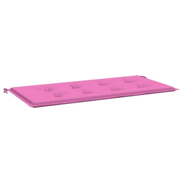 vidaXL Μαξιλάρι καρέκλας Ύφασμα Όξφορντ Ροζ 120x50x3cm