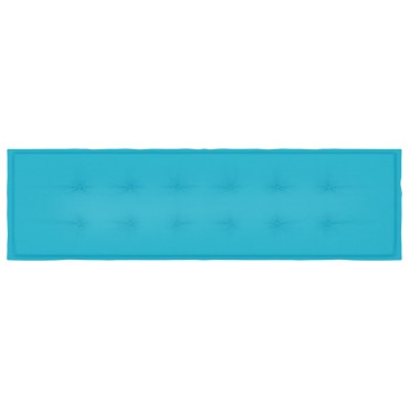 vidaXL Pad για Παγκάκι Ύφασμα Όξφορντ Τιρκουάζ 180x50x3cm