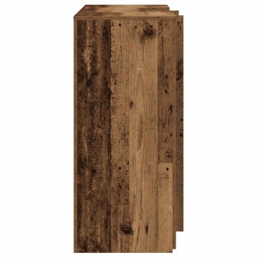 vidaXL Γραφείο υποδοχής Παλιό Ξύλο 135x50x103,5cm Επεξεργασμένο Ξύλο 1 τεμ.