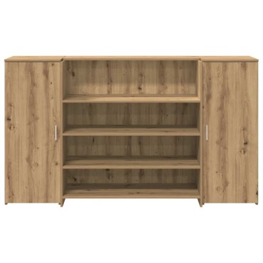 vidaXL Γραφείο υποδοχής 180x50x103,5cm Επεξεργασμένο Ξύλο 1 τεμ.