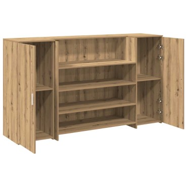 vidaXL Γραφείο υποδοχής 180x50x103,5cm Επεξεργασμένο Ξύλο 1 τεμ.