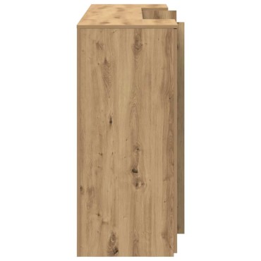 vidaXL Γραφείο υποδοχής 180x50x103,5cm Επεξεργασμένο Ξύλο 1 τεμ.