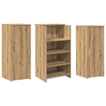 vidaXL Γραφείο υποδοχής 135x50x103,5cm Επεξεργασμένο Ξύλο 1 τεμ.