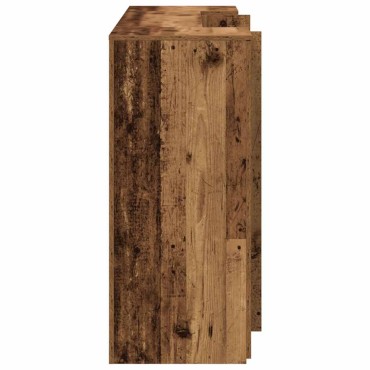 vidaXL Γραφείο υποδοχής Παλιό Ξύλο 180x50x103,5cm Επεξεργασμένο Ξύλο 1 τεμ.