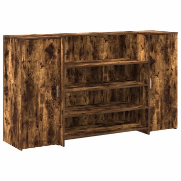 vidaXL Γραφείο υποδοχής 180x50x103,5cm Επεξεργασμένο Ξύλο 1 τεμ.