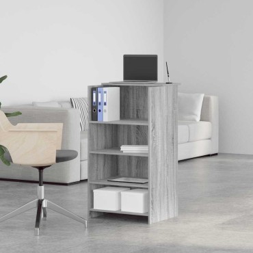 vidaXL Γραφείο υποδοχής 55x50x103,5cm Επεξεργασμένο Ξύλο 1 τεμ.