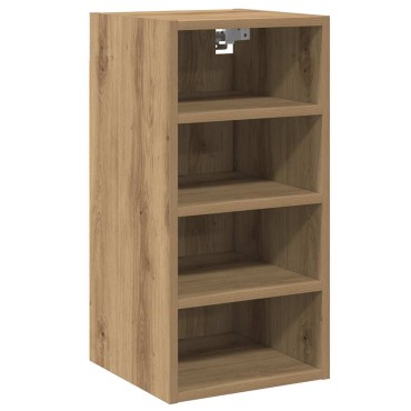 vidaXL Κρεμαστό Ντουλάπι "Riga" από Τεχνητό Δρυ 30x29,5x60cm από Τεχνητό Ξύλο 1 τεμ.