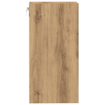 vidaXL Κρεμαστό Ντουλάπι "Riga" από Τεχνητό Δρυ 30x29,5x60cm από Τεχνητό Ξύλο 1 τεμ.