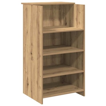 vidaXL Γραφείο υποδοχής 55x50x103,5cm Επεξεργασμένο Ξύλο 1 τεμ.