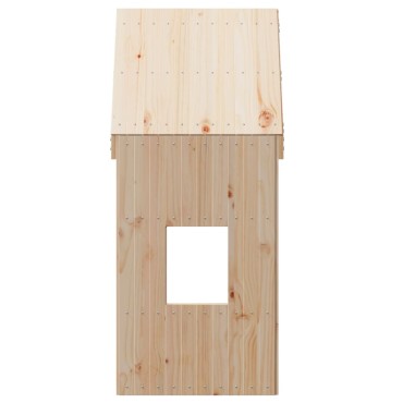 vidaXL Οροφή Κρεβατιού Παιδική 60x99x139,5 εκ. από Μασίφ Ξύλο Πεύκου