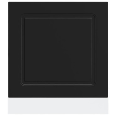 vidaXL Πίνακας πλυντηρίου πιάτων Kalmar Μαύρο 60x1,5x57cm