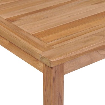 vidaXL Τραπέζι Κήπου 200x100x77cm από Μασίφ Ξύλο Teak 1 τεμ.