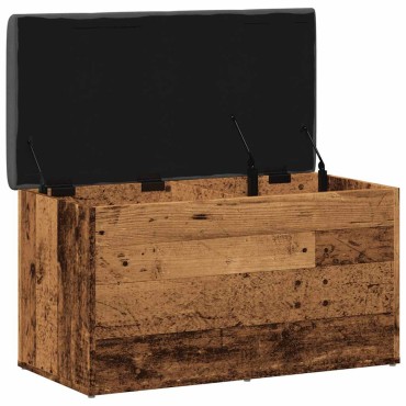 Πάγκος αποθήκευσης vidaXL Παλαιό ξύλο 82x42x45cm Κατασκευασμένο ξύλο
