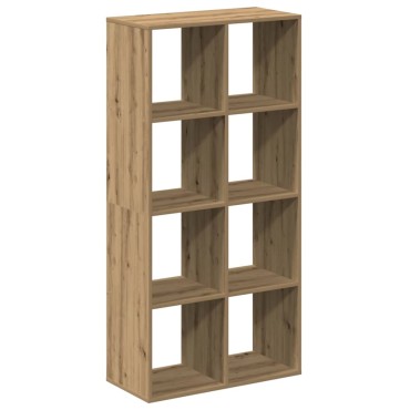 vidaXL Βιβλιοθήκη/Διαχωριστικό Χώρου Δρυς 69,5x29x137,5cm Επεξ. Ξύλο 1 τεμ.