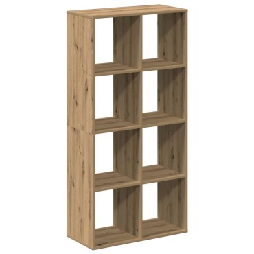 vidaXL Βιβλιοθήκη/Διαχωριστικό Χώρου Δρυς 69,5x29x137,5cm Επεξ. Ξύλο 1 τεμ.