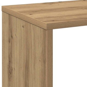 vidaXL Βιβλιοθήκη/Διαχωριστικό Χώρου Δρυς 69,5x29x137,5cm Επεξ. Ξύλο 1 τεμ.