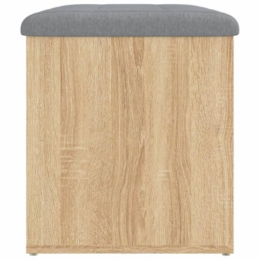 vidaXL Πάγκος Αποθήκευσης Sonoma Δρυς 62x42x45cm από Τεχνητό Ξύλο 1 τεμ.