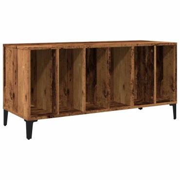 vidaXL Έπιπλο Δίσκων Μαύρο 100x38x48cm από Επεξεργασμένο Ξύλο 1 τεμ.