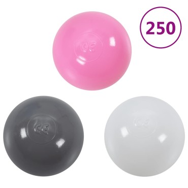 vidaXL Πισίνα με Μπάλες για Παιδιά 75 x 75 x 32 εκ. με 300 Μπάλες