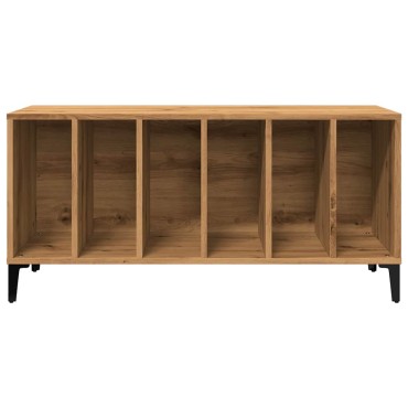 vidaXL Έπιπλο Δίσκων τεχνίτης Δρυς 100x38x48cm από Επεξεργασμένο Ξύλο 1 τεμ.