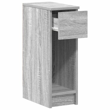 vidaXL Κομοδίνο με συρτάρι Γκρι Sonoma 20x36x60cm 1 τεμ.