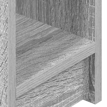 vidaXL Κομοδίνο με συρτάρι Γκρι Sonoma 20x36x60cm 1 τεμ.