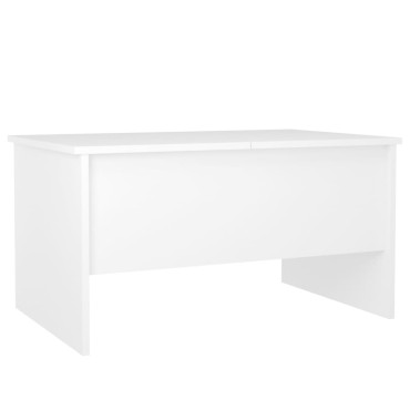vidaXL Τραπεζάκι Σαλονιού Λευκό 80x50x42,5cm Επεξεργασμένο Ξύλο 1 τεμ.