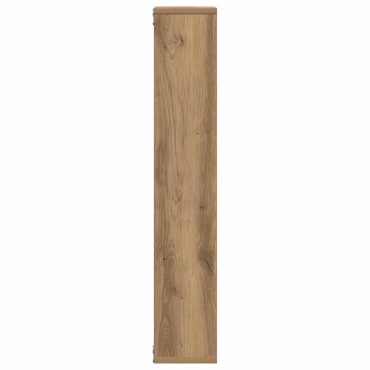 vidaXL Ράφι Τοίχου Χειροποίητο Δρυς 36x16x90cm από Τεχνητό Ξύλο 1 τεμ.