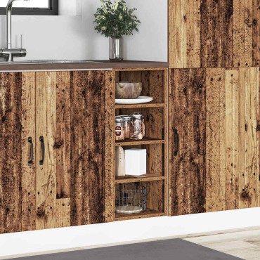 vidaXL Ντουλάπι "Riga" από Παλιό Ξύλο 30x44,5x81,5cm από Τεχνητό Ξύλο 1 τεμ.