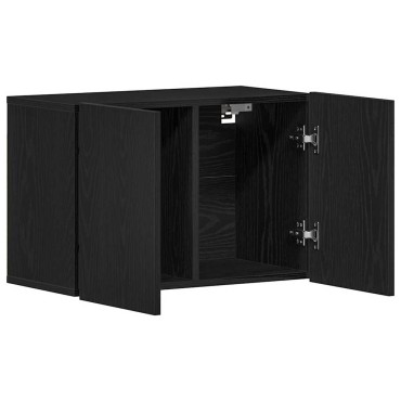 vidaXL Έπιπλο Τηλεόρασης Μαύρο Δρυς 60x30x41cm από Τεχνητό Ξύλο