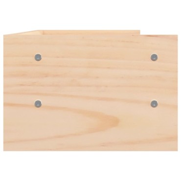 vidaXL Βάση Οθόνης 50 x 24 x 16 εκ. από Μασίφ Ξύλο Πεύκου
