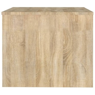 vidaXL Τραπεζάκι Σαλονιού Sonoma Δρυς 80x50x40cm Επεξεργασμένο Ξύλο 1 τεμ.