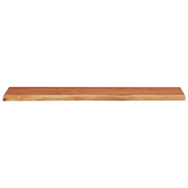 vidaXL Ράφι Επιτοίχιο Ορθ. Live Edge 110x30x2,5cm Μασίφ Ξύλο Ακακίας